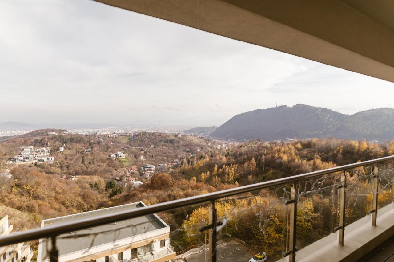 Sky View - Luxury Apartment With A Dream View ブラショフ エクステリア 写真