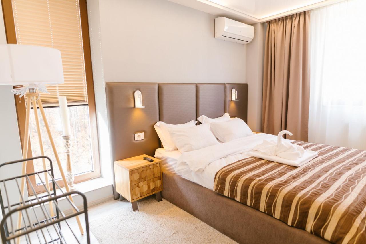 Sky View - Luxury Apartment With A Dream View ブラショフ エクステリア 写真