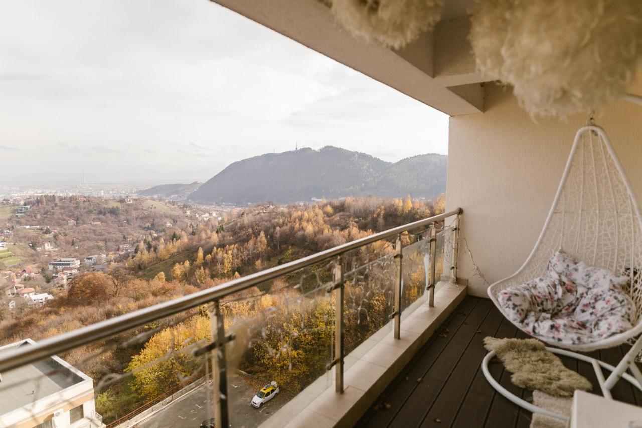 Sky View - Luxury Apartment With A Dream View ブラショフ エクステリア 写真